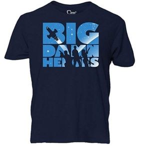 Firefly Big Damn Heroes Mens Navy Blue T-Shirt